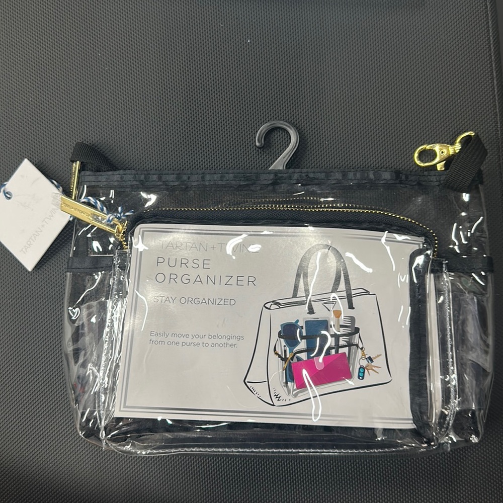 Purse organizer by tartan + twine